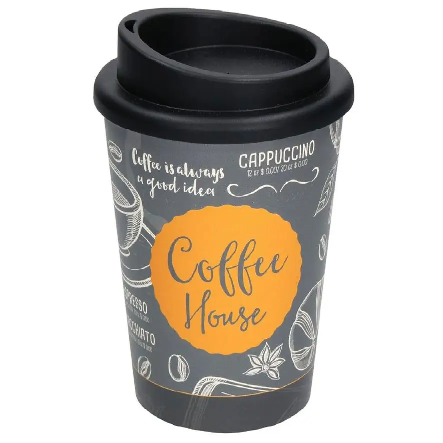 Reusable Bamboo Coffee Cup 350ml Coffee to go Mug