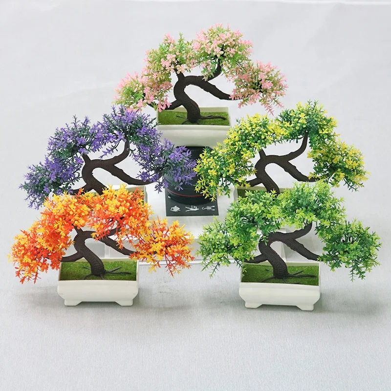 Factory wholesale spot artificial flower garden decoration artificial plants home style modern office decoration ecological orna