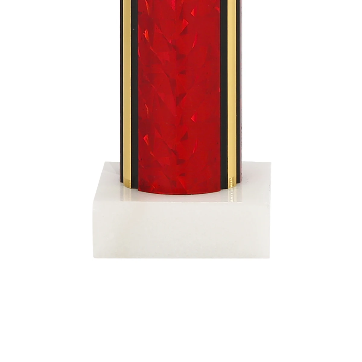 Good Sales UV Printed Gold Plated Plastic Trophy with Marble Base Award Cup for American Football Rugby Competition DL24