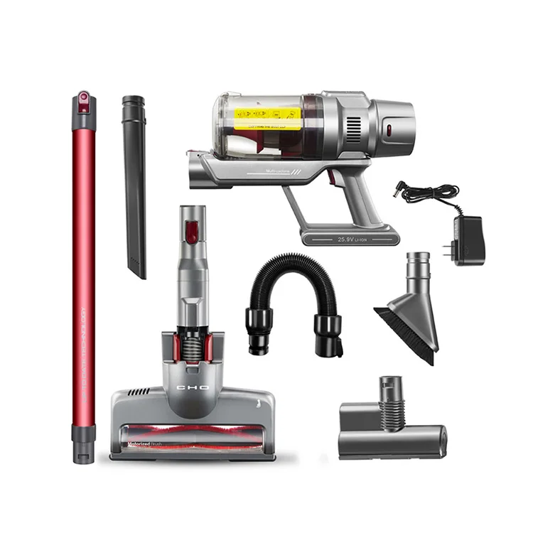 Hot sale 220W Powerful Suction Stick Handheld Vacuum Cleaner for Home Hard Floor Carpet Car Pet Lightweight