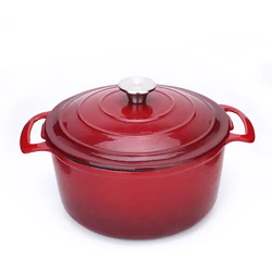 kitchen dutch oven Round Cast Iron Enamel Casserole