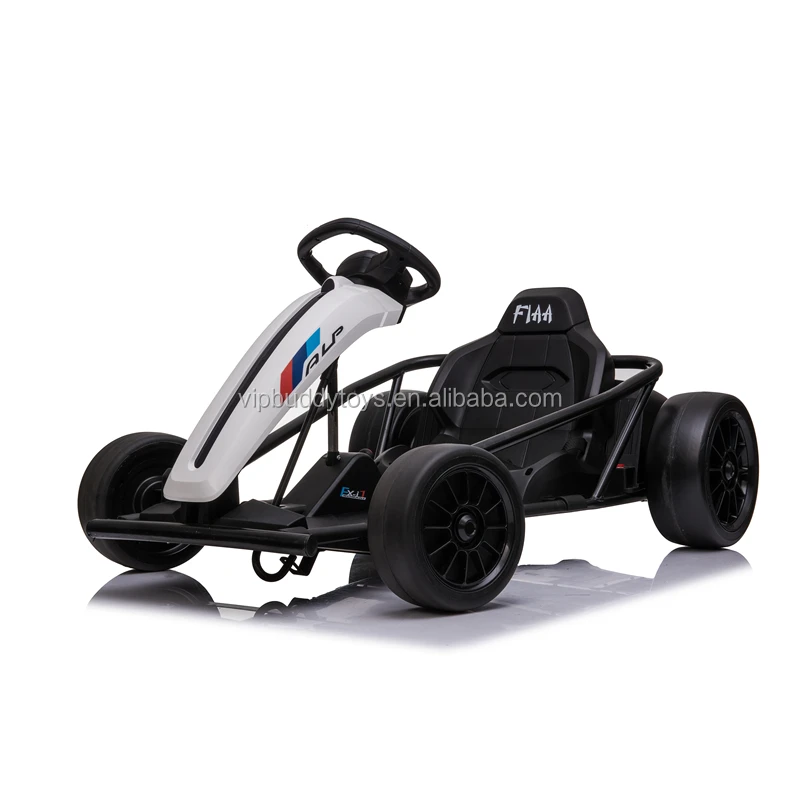 Лидер продаж новинка VIPBUDDY аккумулятор 24 В Электрический Go Kart двухходовой автомобиль игрушка От 8 до 12 лет детей прочное пластиковое колесо