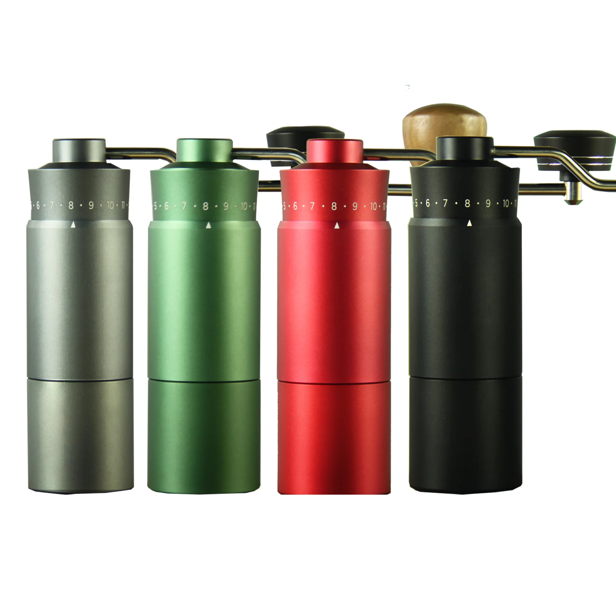 Portable Cafe Coffee Beans Grinder Stainless Steel  external thickness control Hand Manual Coffee Grinder