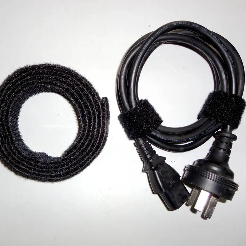 Strong Strength Back to Back Hook and Loop Tape for Heavy Duty Double Sided Hook Loop Wrap Cable Strap