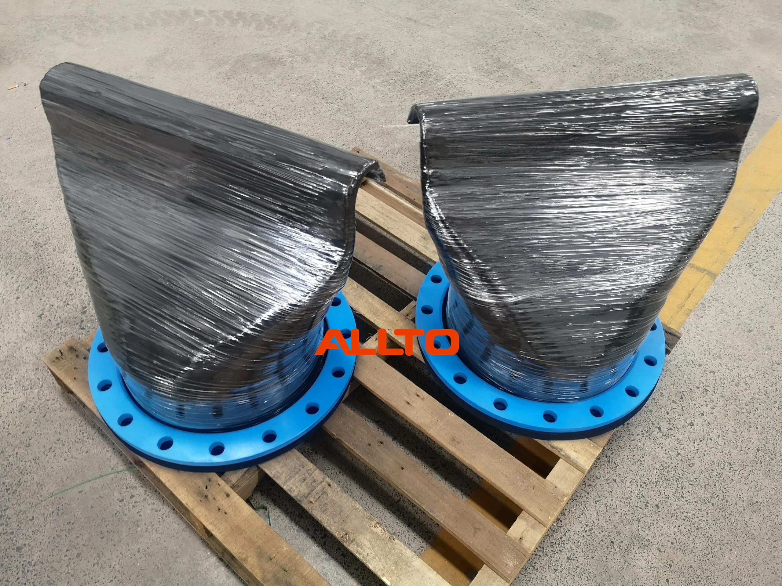 Зажим EPDM для обработки изготовленный по индивидуальному заказу фланцевый клапан канализации обратный