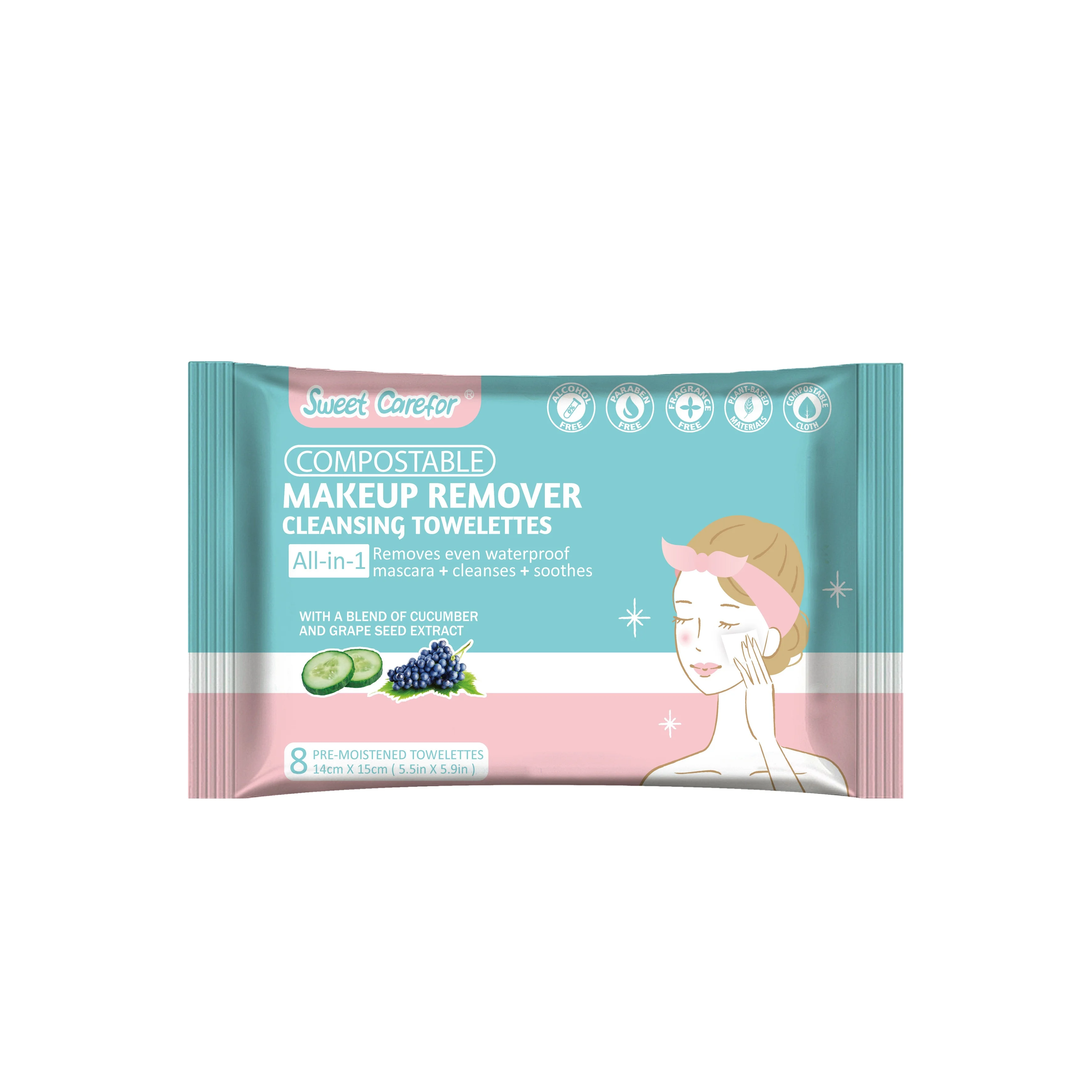 Factory Price Makeup Remover Wipes Disposable Wipes for Face Cleaning Wipes