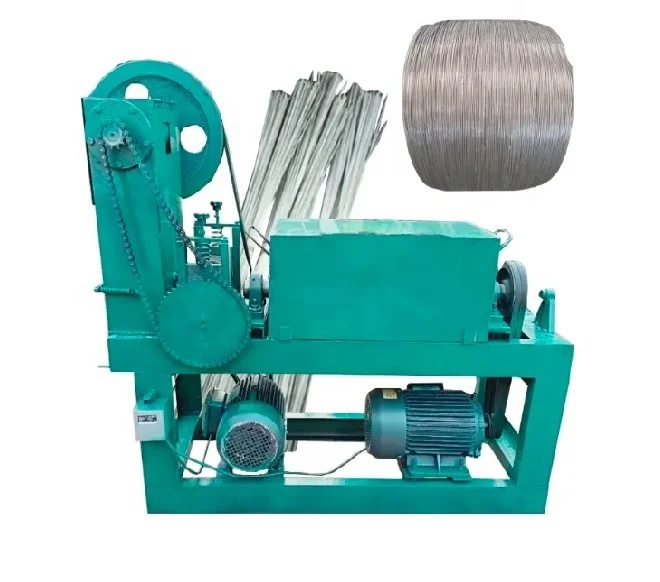 High speed metal steel iron galvanized wire straightener and cutting machine wire roller straightener machine automatic price