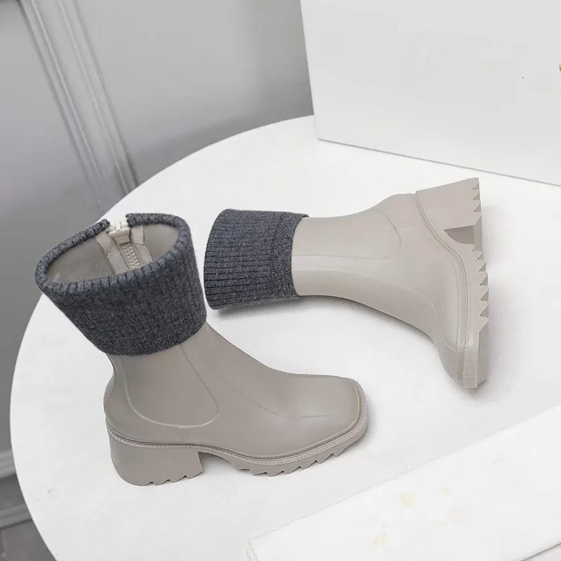 2022 Snow Boots Women Winter Shoes Casual Woman High Boots Black Red Soft Comfortable Female Footwear