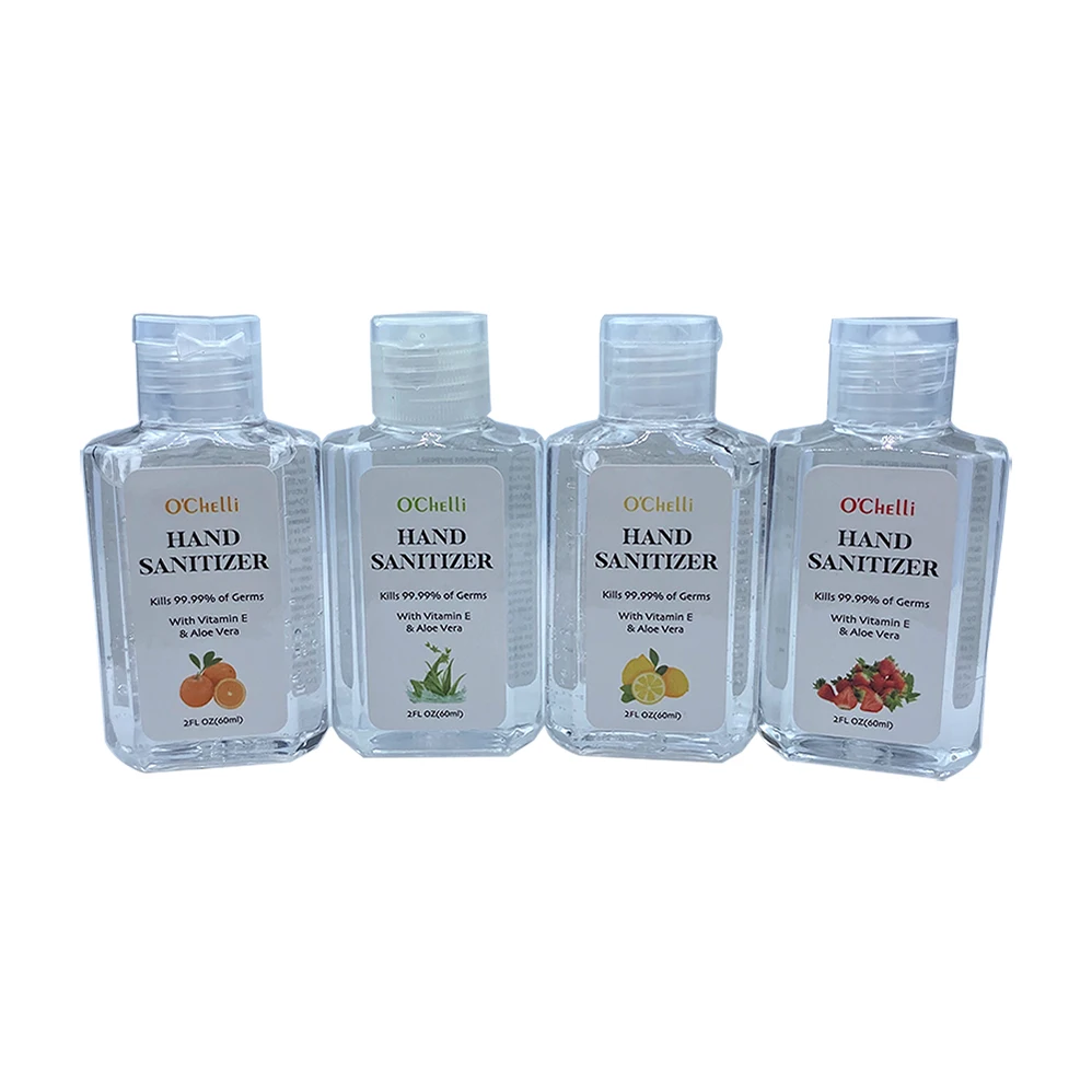 Оптовая продажа, в наличии, портативный мини-Антисептик на 75% спирта без воды для рук, 50 мл