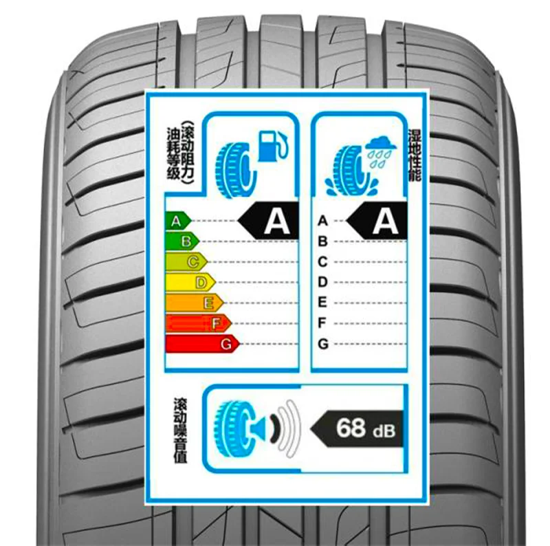 High Quality Custom Tire Labels Semi-Glossy Vinyl Plastic and PET Barcode Tyre Sticker Self-Adhesive for Tires