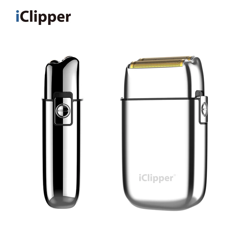  IClipper-TX1 беспроводные металлический двойной Фольга бритвы для мужчин Профессиональный orihead электрическая бритва из
