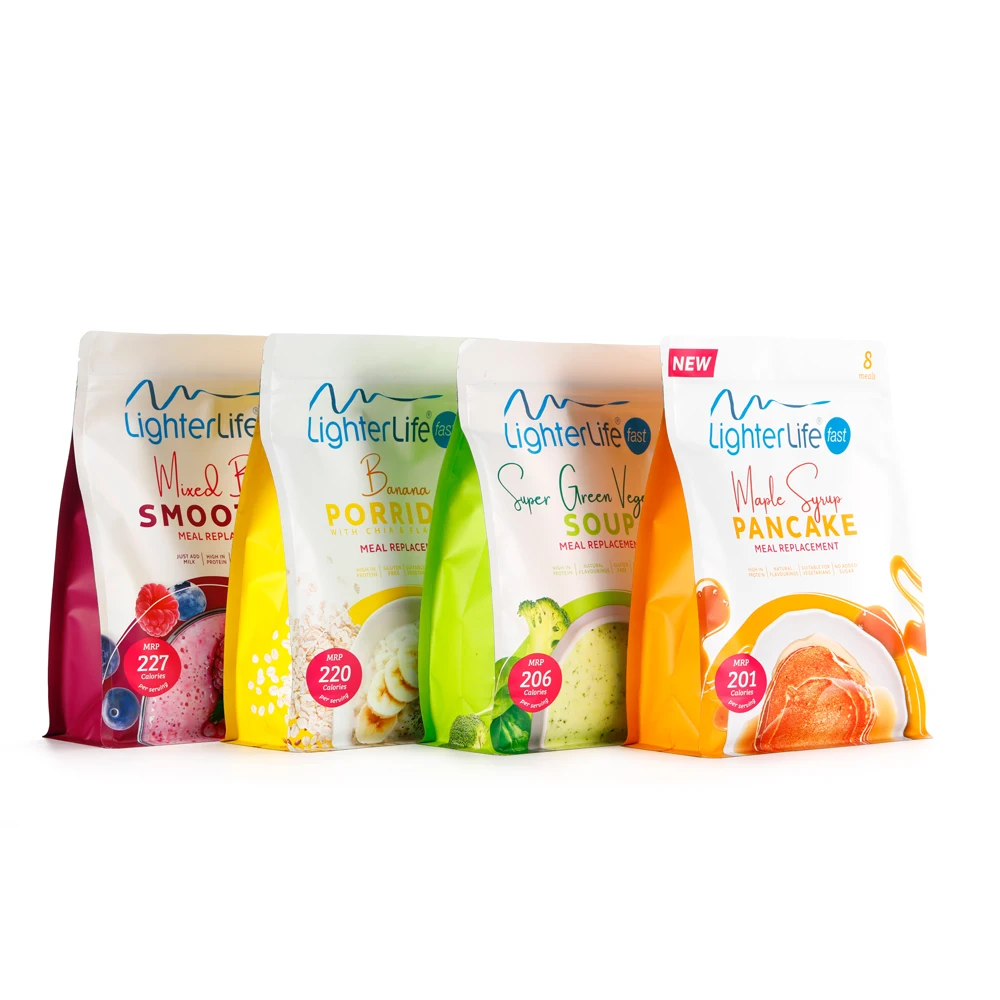 Manufacturer Protein Powder Eight Side Seal Bag Aluminum Foil Zip Lock Custom Print 5kg Whey Protein Powder Packaging Bags