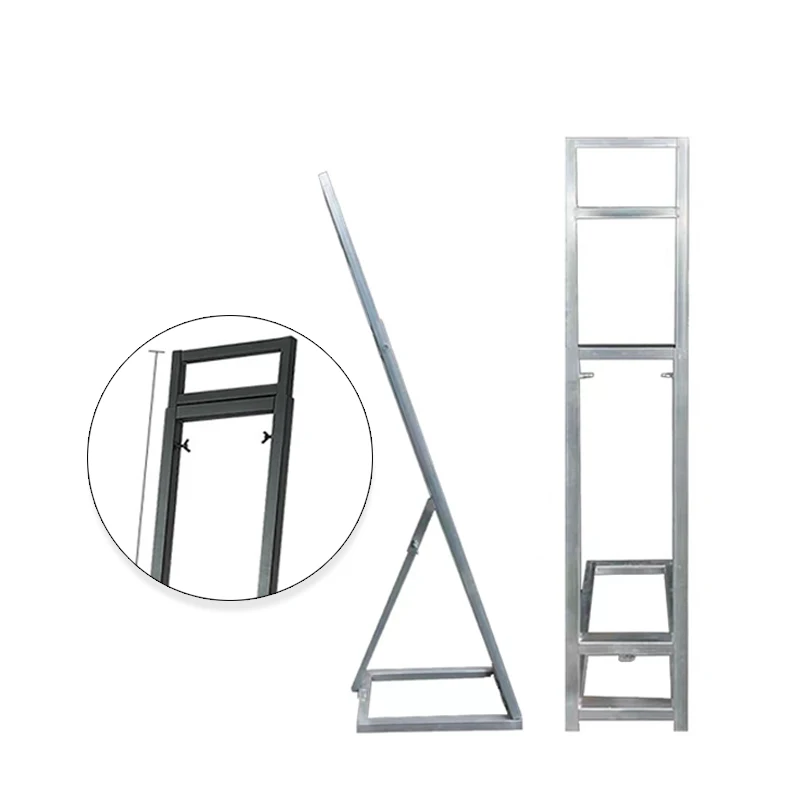 Wholesale KT Board Display Rack Iron and Telescopic Bracket Organizer for Activity Display