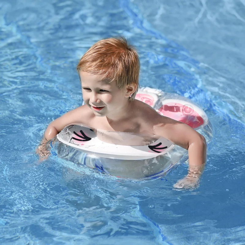 Swim Wholesale Hot Sale blue baby underarm ring inflatable water float swim buoy