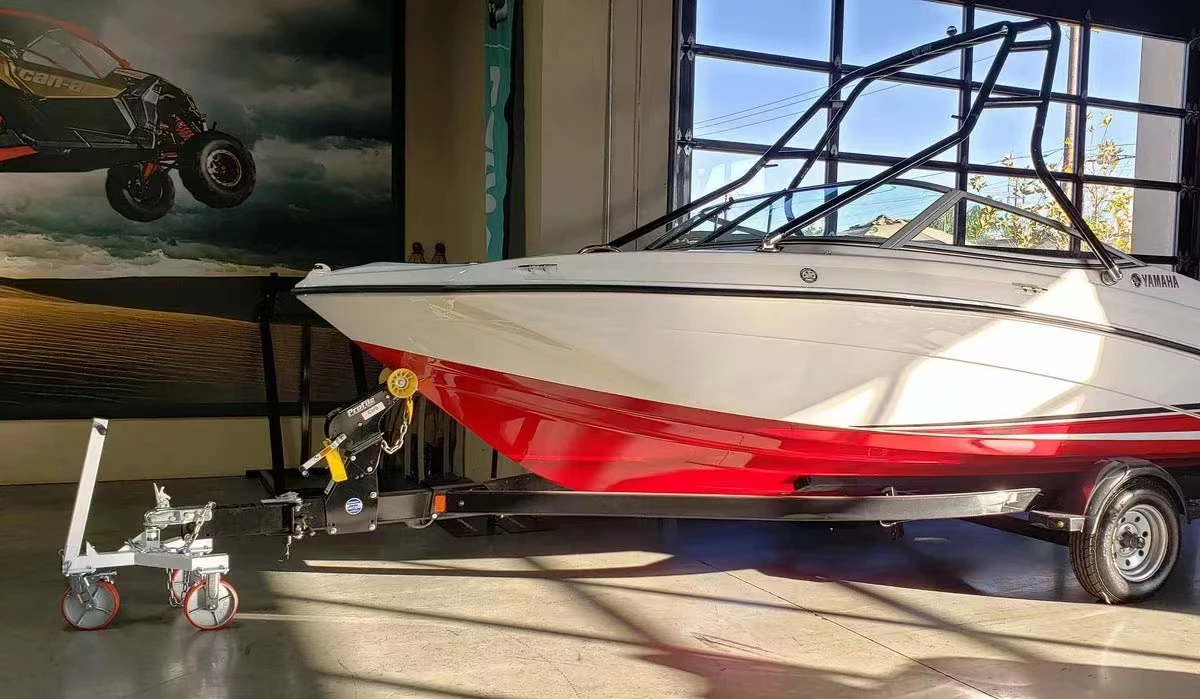 ENJOIN Heavy-Duty Adjustable Trailer Dolly for Car Tow Semi Boat Trailer