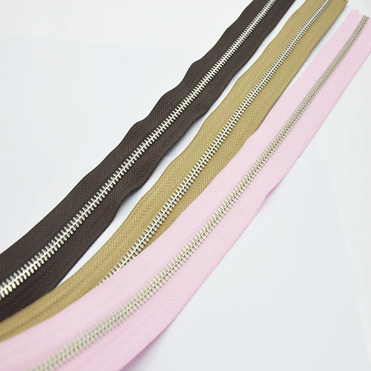 TANAI оптовая продажа Заводская нейлоновая молния на заказ #3 #5 черная катушка рулон длинной цепи