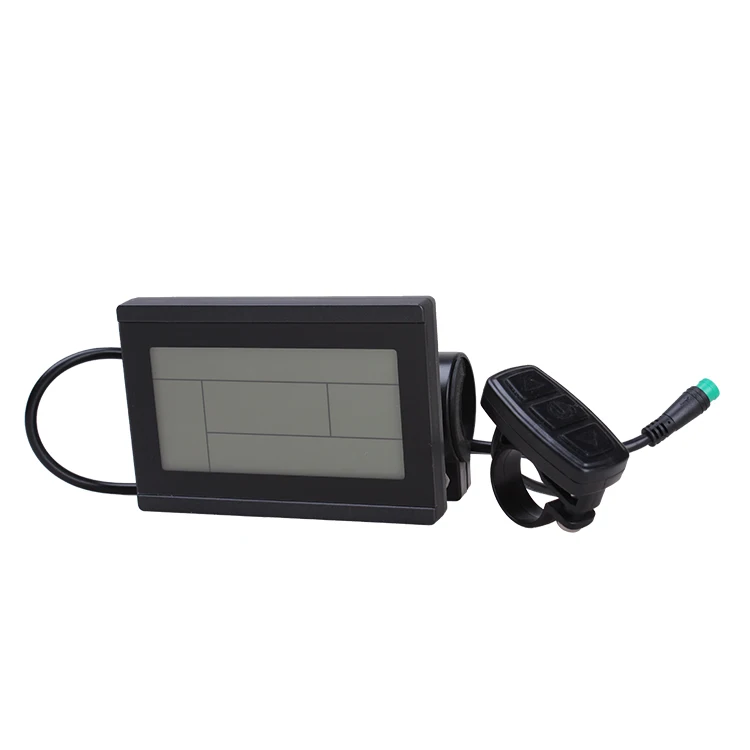 24V 36V 48V 60V Display Intelligent Kt LCD3 Electric Bicycle Bike Parts Meter Panel with Waterproof Connector Ebike Display