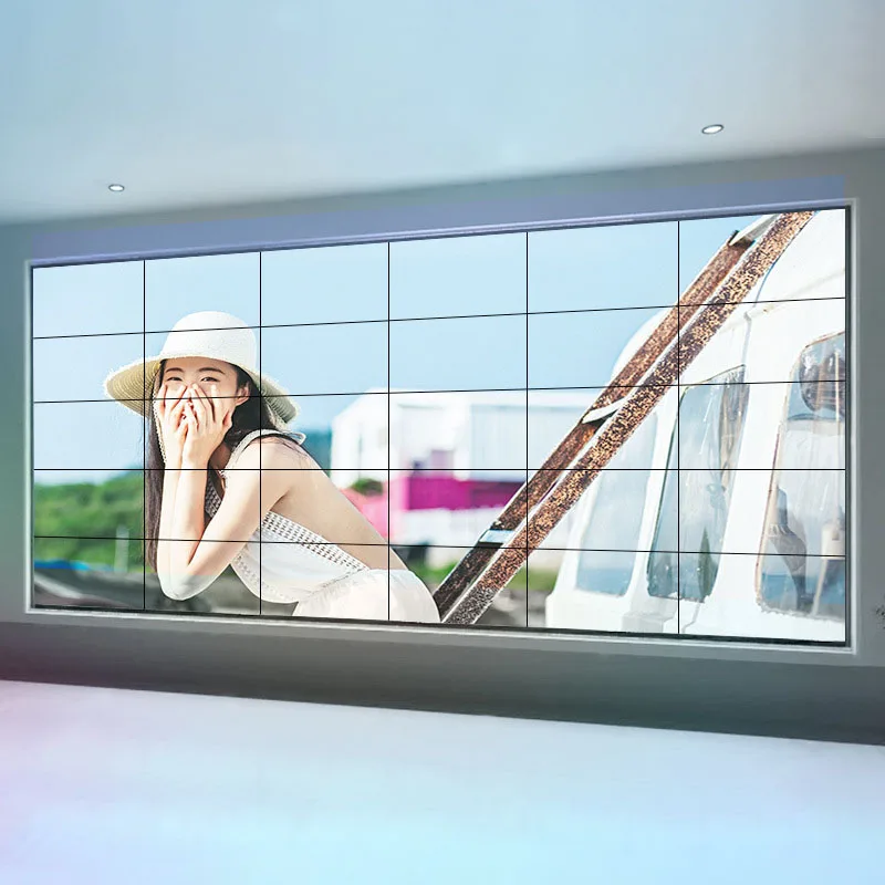 Настенный видеомонитор с высоким разрешением 4K HD 3x3 Lcd видео настенный шов