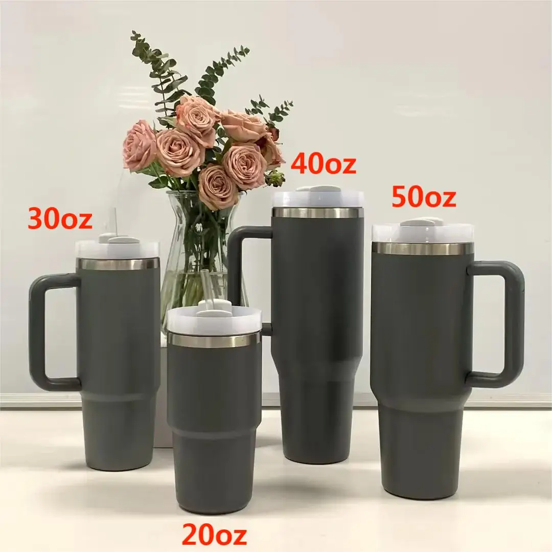 14oz 20oz 30oz 40oz 50oz Adventure Coffee Stainless Steel Cup Double Wall Vacuum Insulated Tumbler Car Mug
