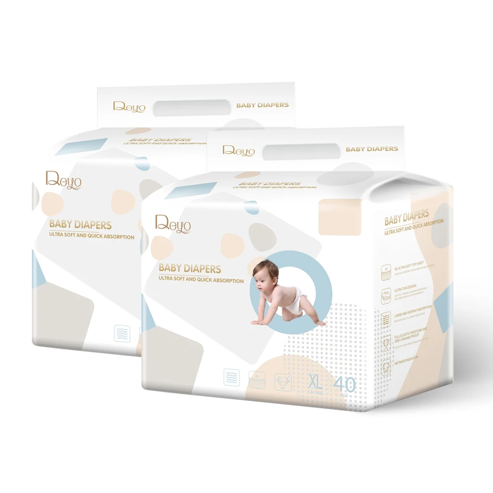 Hydrophilic Magic Tape A Grade Large Baby Diaper Specification German Iraq Philippine