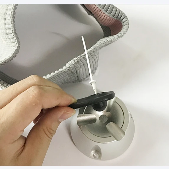 Custom Clothing Plastic Sealed Luggage Protection Rope Label Clothes Buckle Strap Supermarket Anti-theft Rope