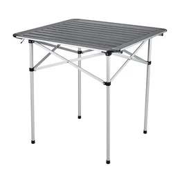 Folding Compact Table Camping table Roll Top Camp Table