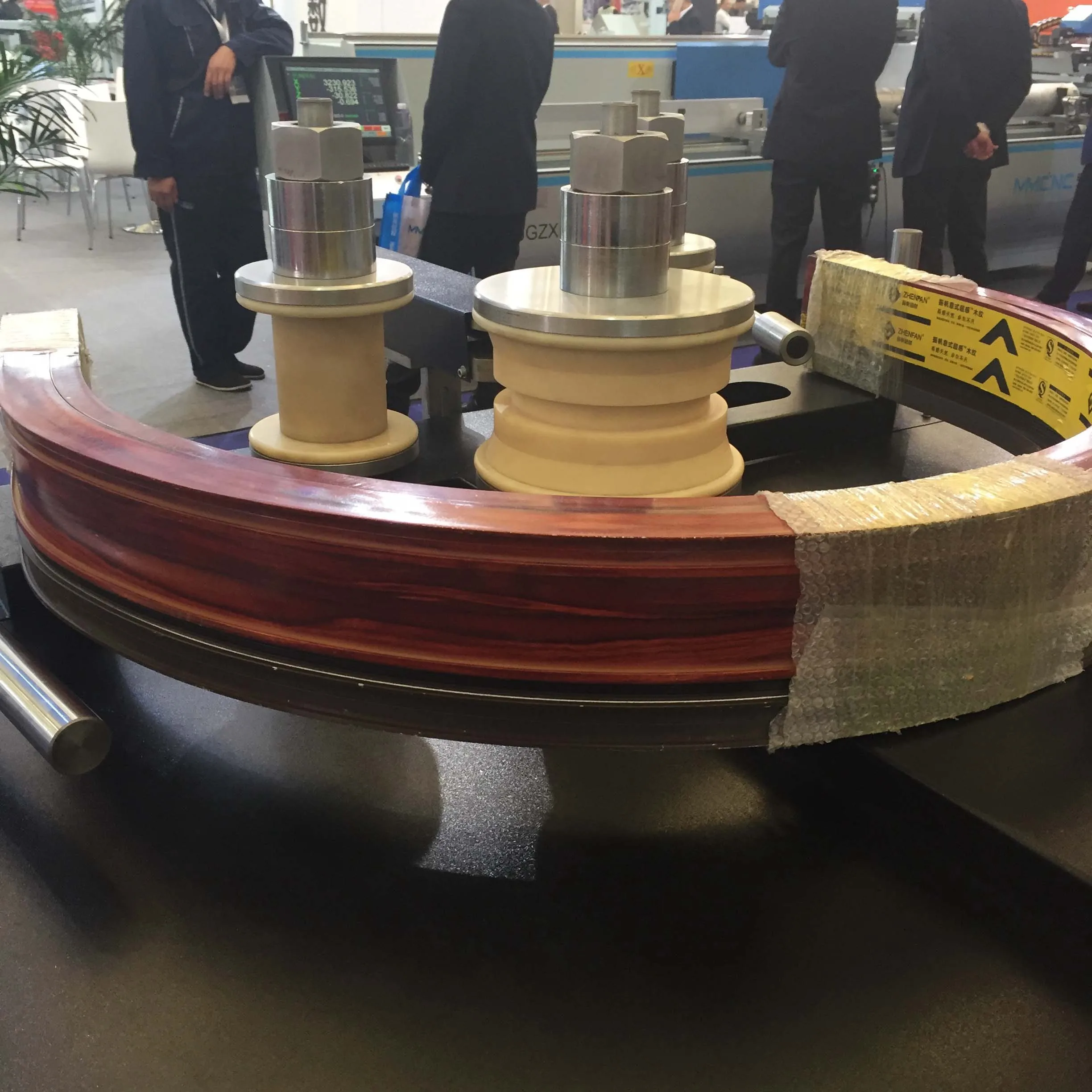 High Thrust CNC Metal  LED Circle Curtain Rail Aluminum Roll Bending Machine