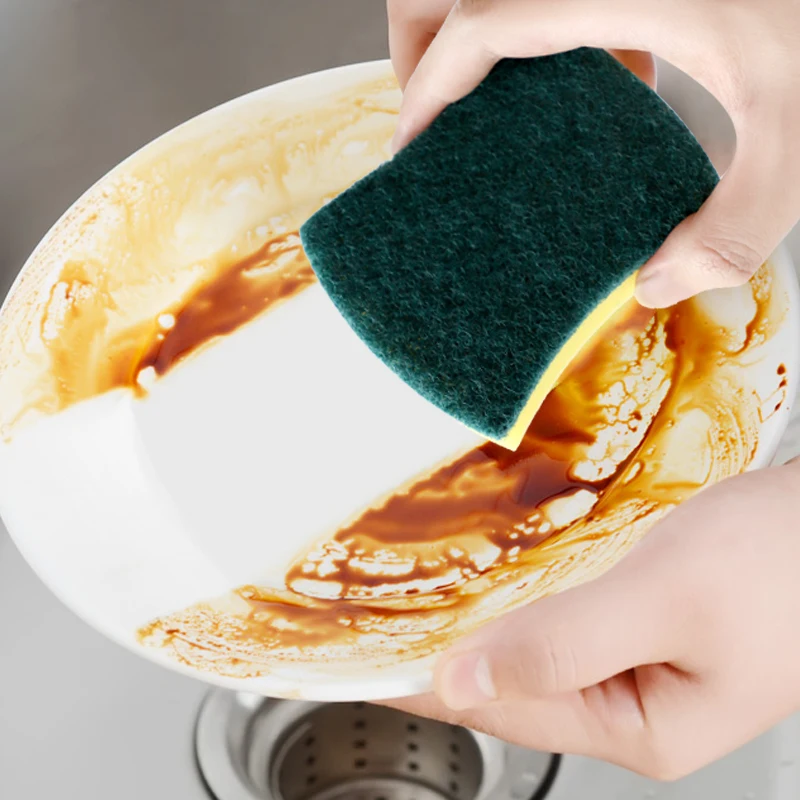 magic melamine foam fabric sponge stainless steel scourer