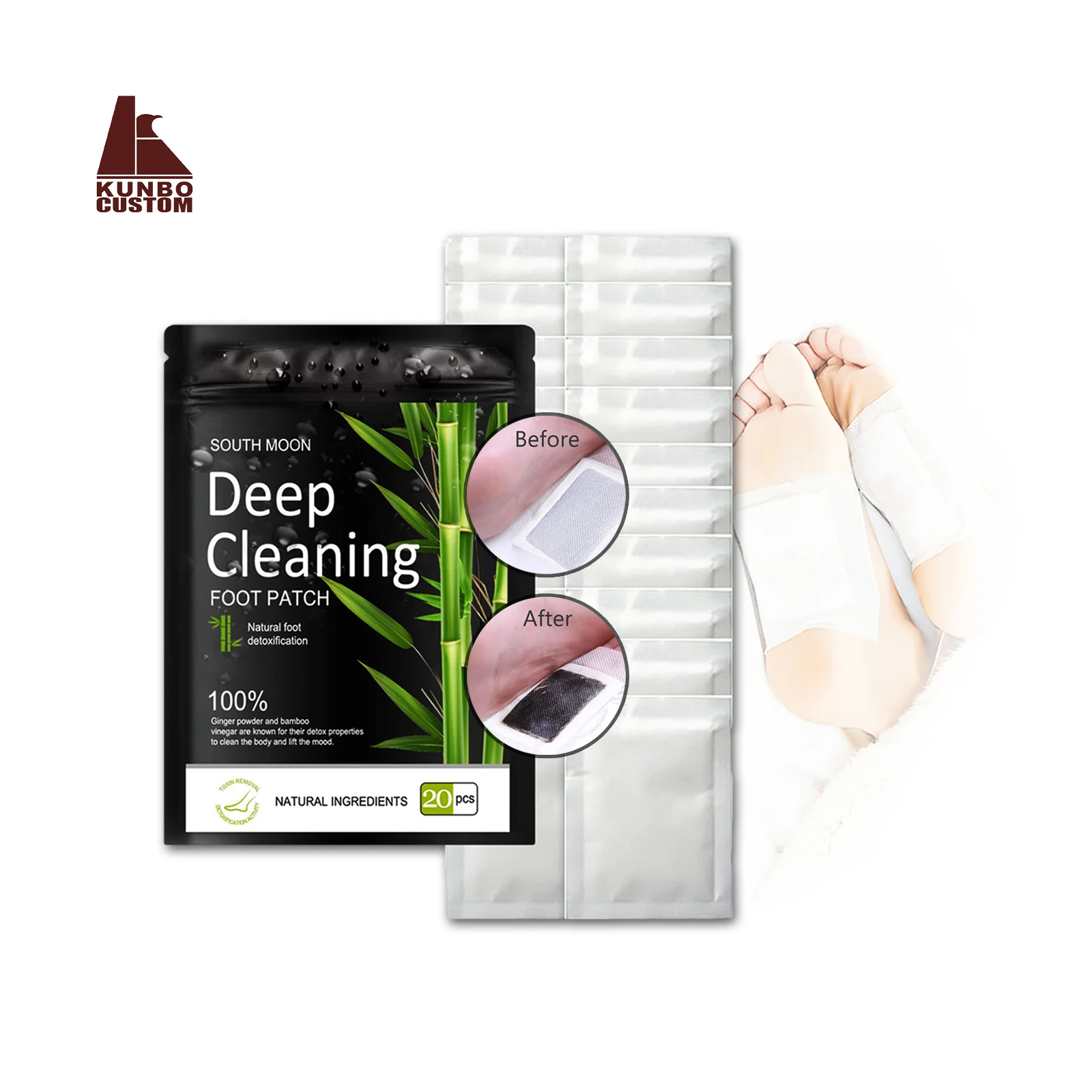 offer bulk sales hot selling products 2023 kinoki detox foot pads 10 pads patch pour les pieds