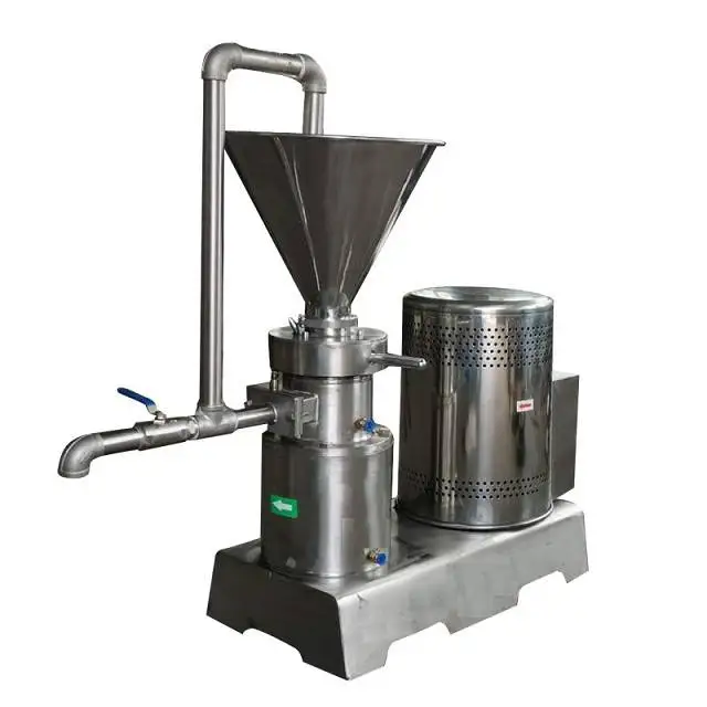 Stainless Steel Peanuts Milling Machine Multiple Tahina Paste Colloid Mill Electric Almonds Butter Grinding Machine