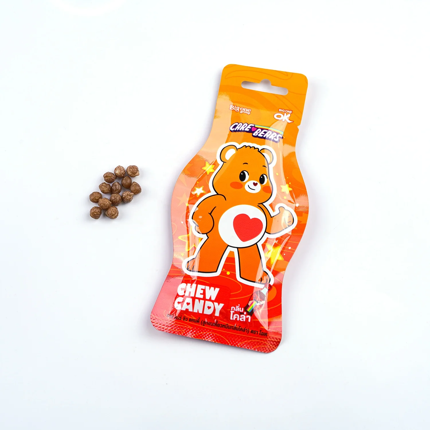 Vegan halal candy display cola shape bag BRC SHC millions candies import sweets chewy caramelo exotic bonbon OEM pack chew candy