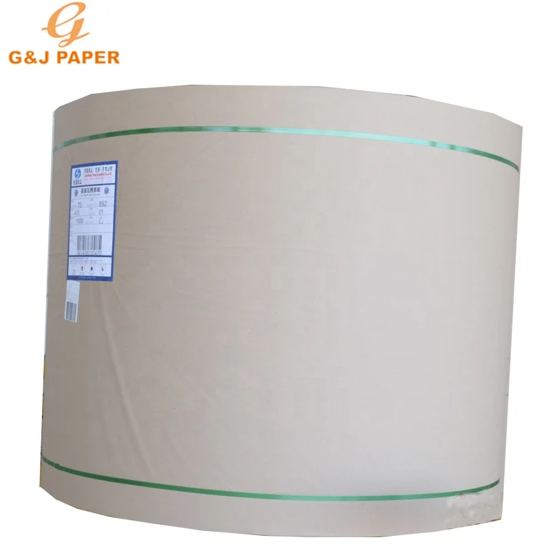 Top Sale Jumbo Roll Black Kraft Liner Paper