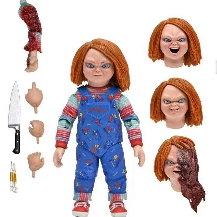NECA Chucky Ko Anime Figurine Statue Model Collectible Birthday Gift Kid Toys Dolls For Kids