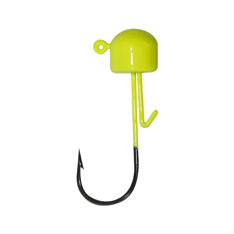 Taigek Mustad Hook Unpainted Painted Jig heads Lead Head Jig TGJY-ned01