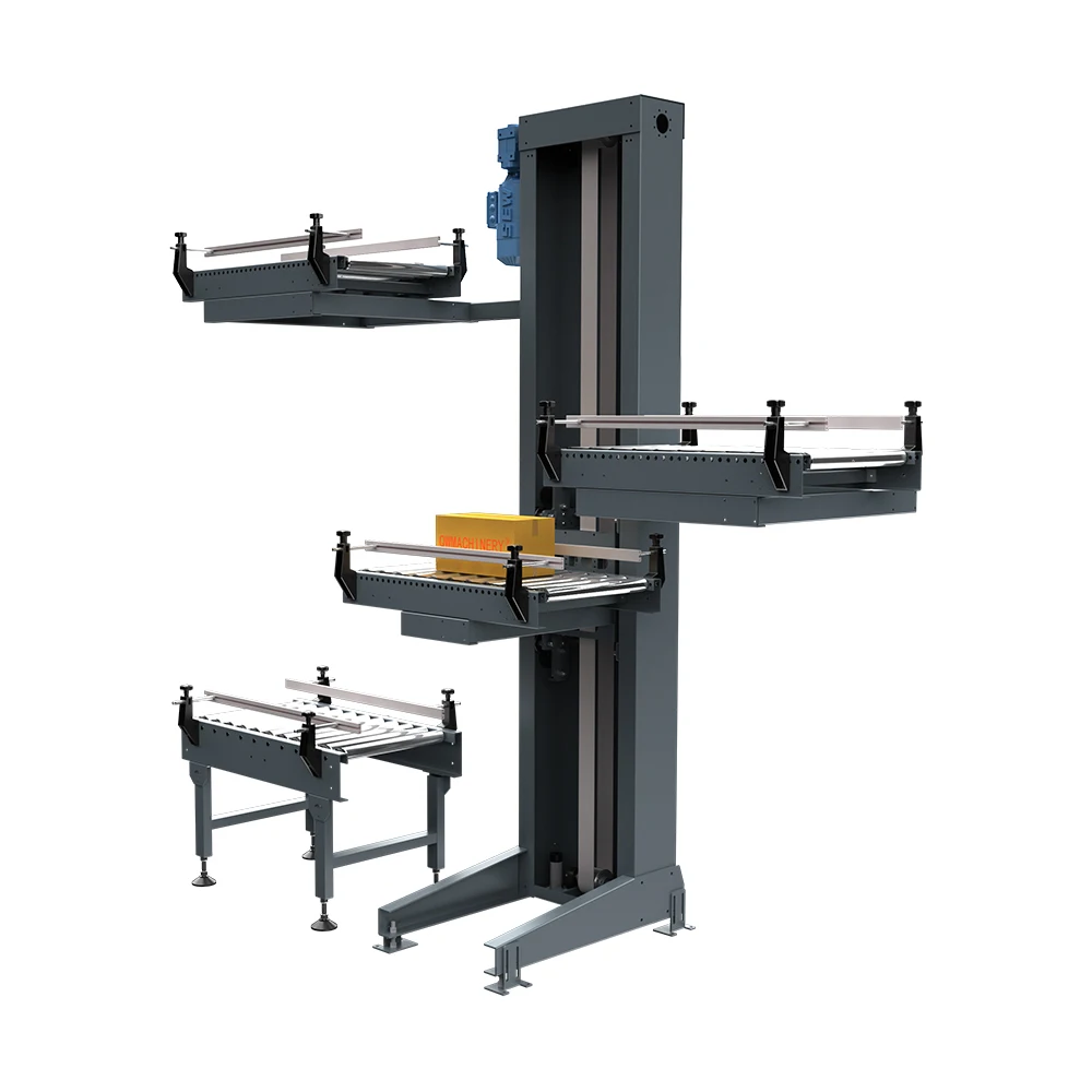 Вертикальный трансферный подъемник поршневого типа, транспортирующий различные направления