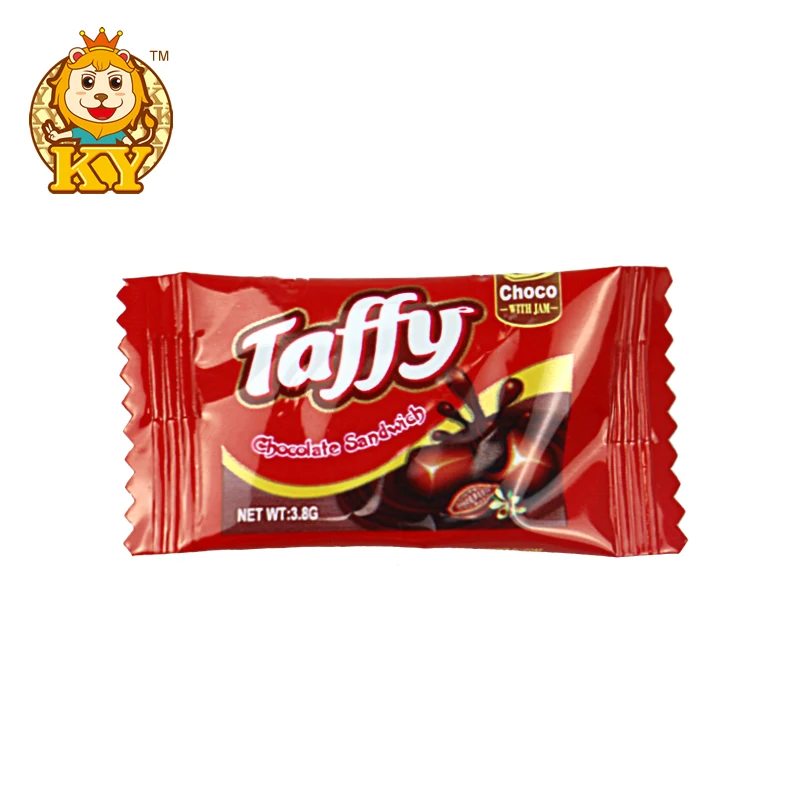 Wholesale Custom Chocolate Flavor Toffee Milk Candy Chewy Soft Gummy Candy