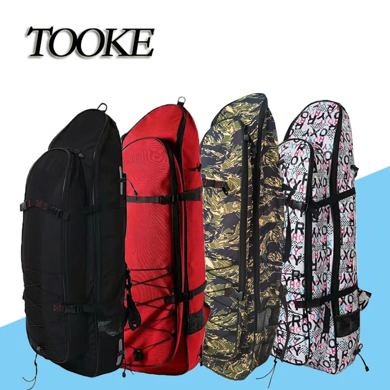 Flipper Professional Custom Snorkeling Frog Shoe Bag Freediving Scuba Diving Equipment BCD Regulators Bag Long Diving Fins Bag