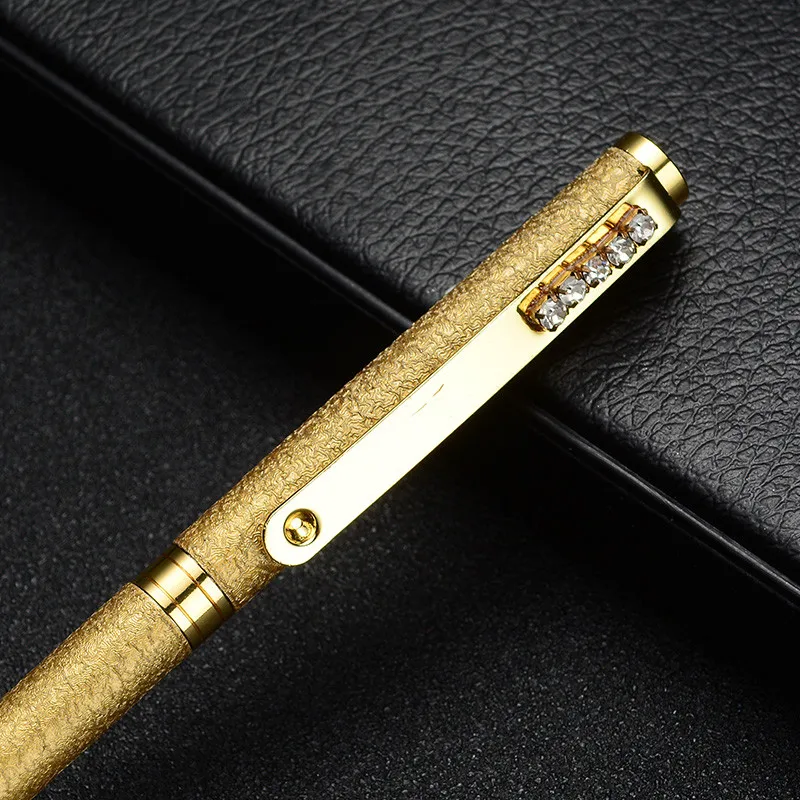 New design luxury gold color business supplier metal mechanical pencil