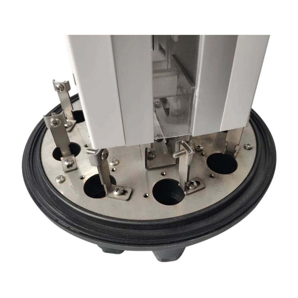 FCST012128 IP68 купольный тип и механическая уплотнительная волоконно-оптическая сращивающаяся Крышка для телекоммуникационной основной сети с 12 шт. сращивающихся лотков