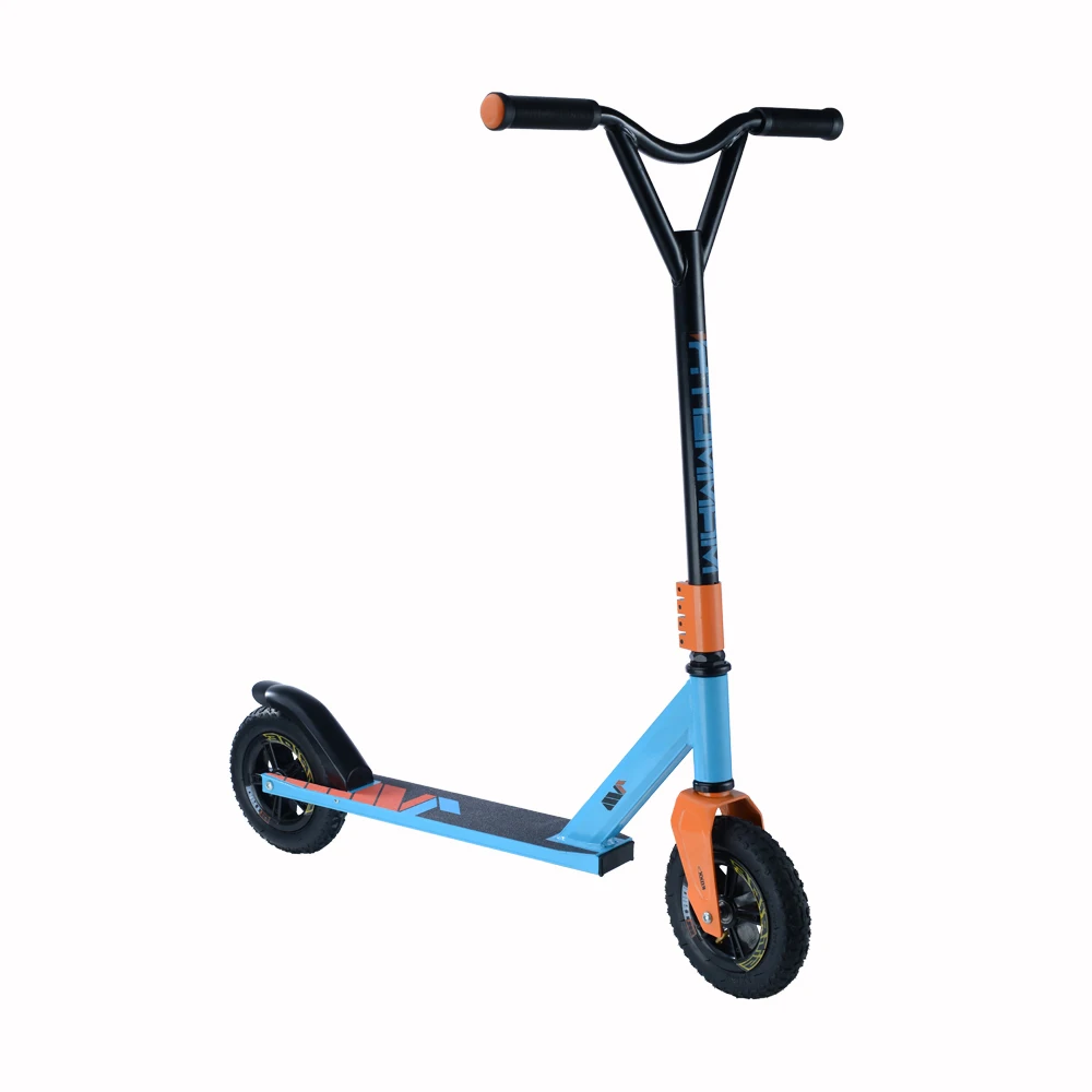 200MM Big Fat Two Wheeld Air Tire Teenager Adult Off Road Pedal Dirt Extreme Pro Stunt Scooter