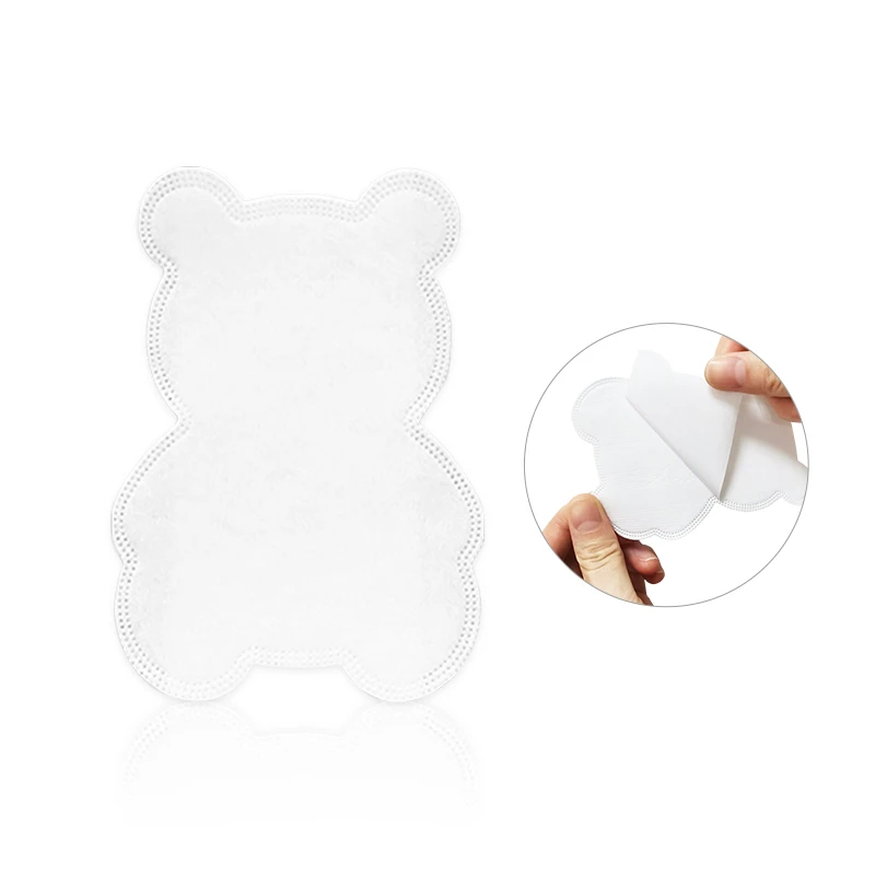 New products bear shape absorbent underarm sweat pad disposable t shirt with underarm sweat pad