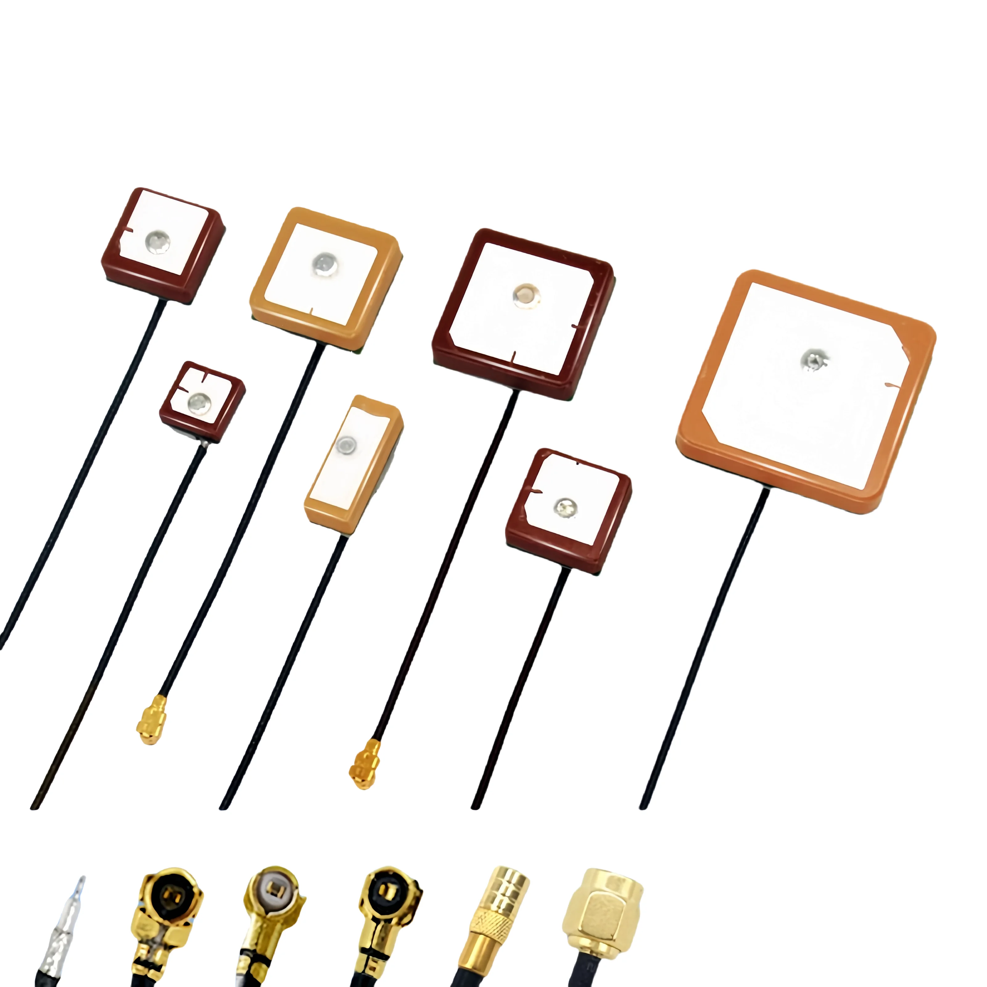 High Gain 28dbi Antenna Cars Customizable Active Vehicle Satellite Positioning 1575.42MHz Built-In Ceramic Satellites GPS