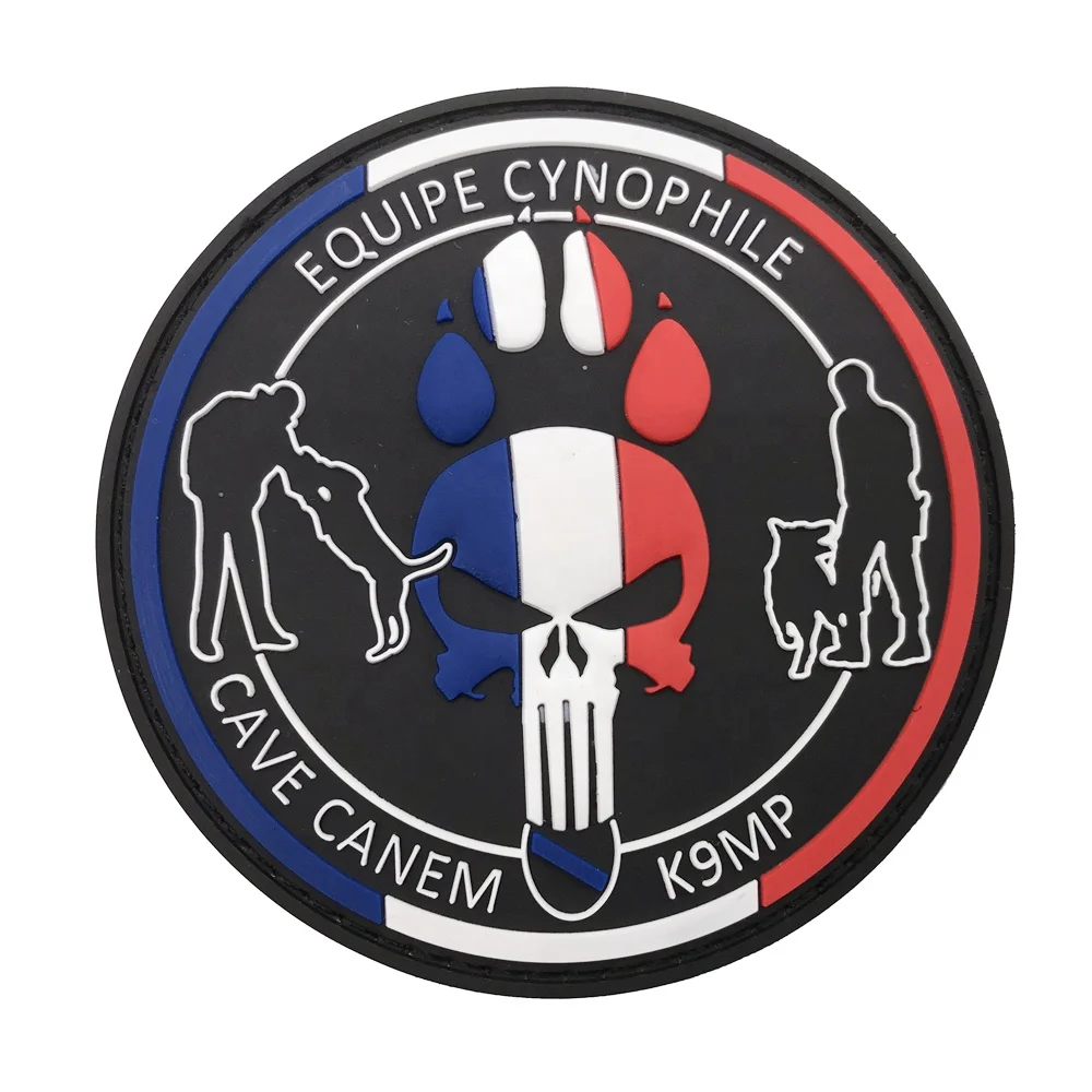 Wholesale PVC Patches Custom Design 2D 3D Letters Silicon Rubber Patch Soft 3D Custom PVC Patch