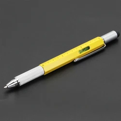 GS1004-BP Fast Delivery Custom Logo Printed Metal Touch Stylus Ball Pen Screwdriver Level Tool Ball Pen