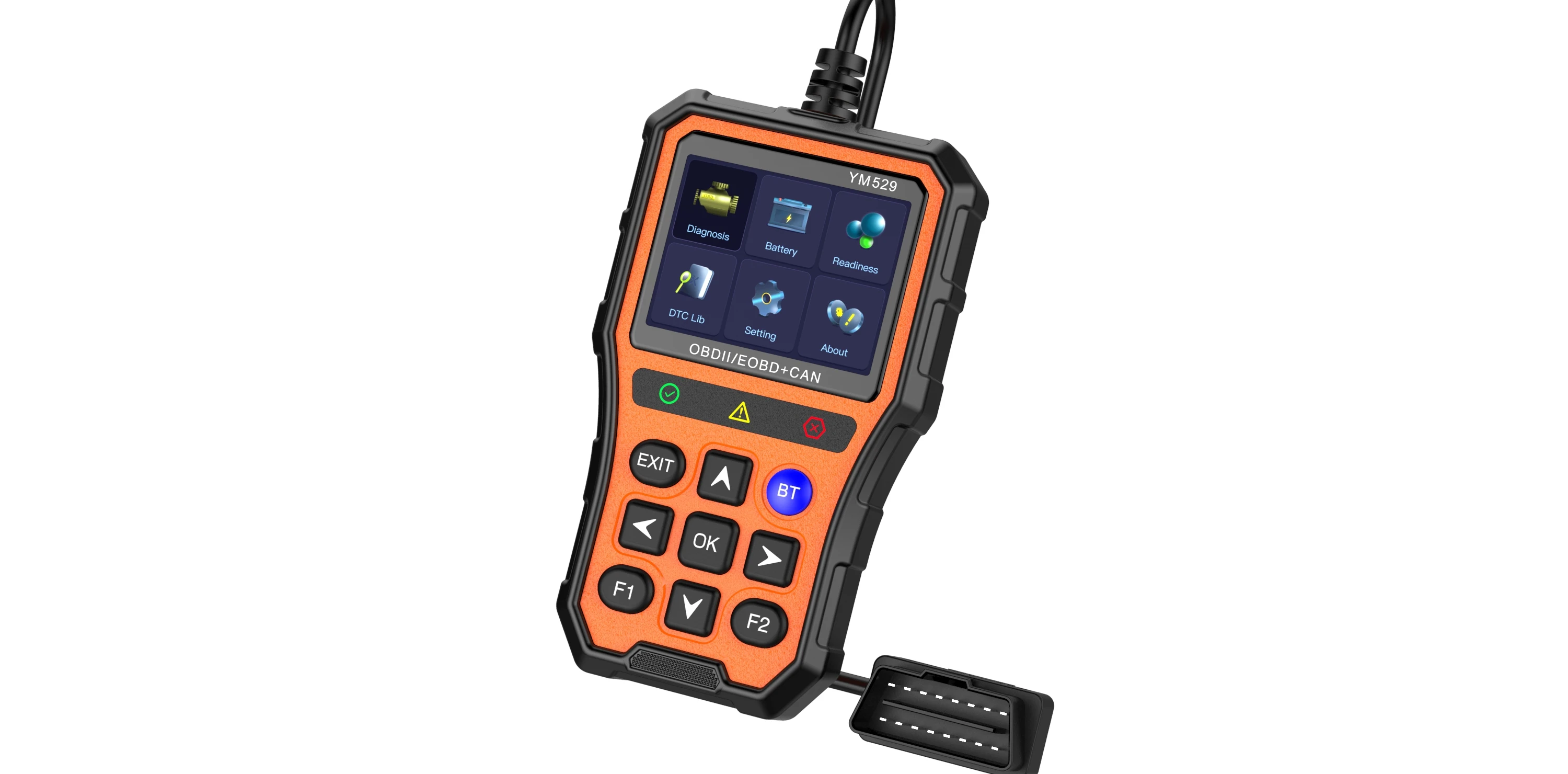 Scanner diagnostic tool IPS display car professional scanner Code Reader Wireless function