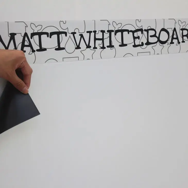 Professional Magnetic Material Flexible Magnetic Dry Erase Whiteboard Rubber Sheet