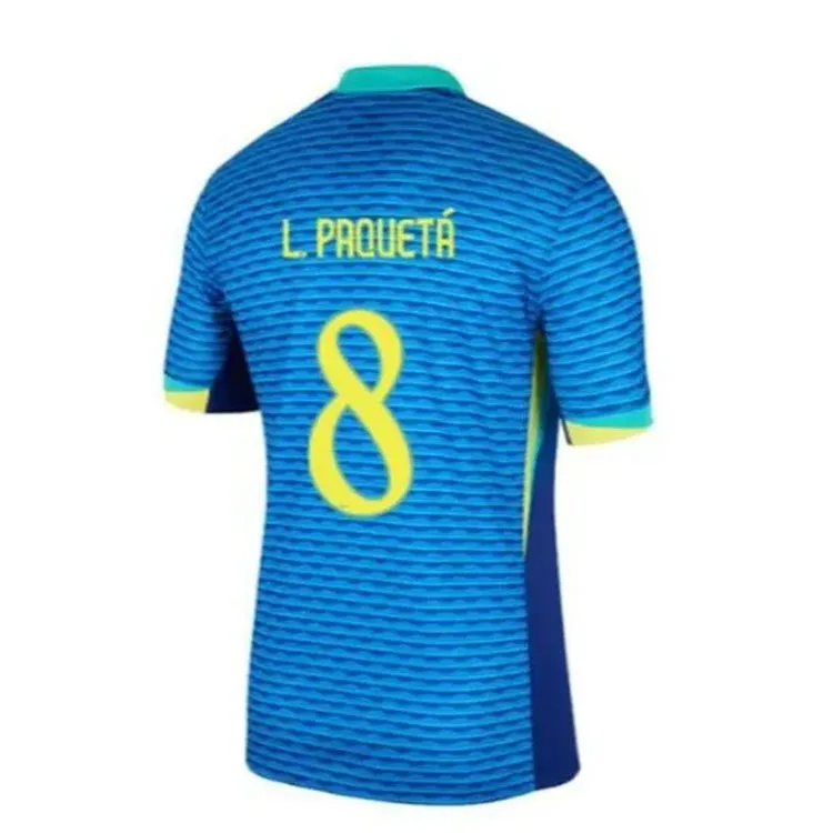 2024 2025 камисас futebol VINI JR BRAZIL COPA AMERICA CASEMIRO NEYMAR футбольная майка Национальная рубашка мужской Детский комплект