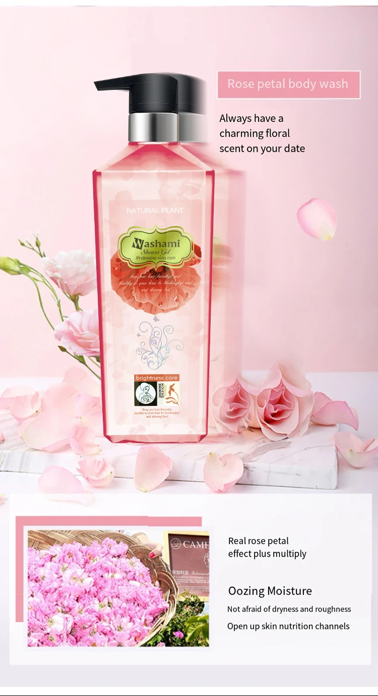 SKIH Hot Sale Body Wash Cleanse Moisturizing Fragrance Shower Gel Deeply Nourishing 750ml Adults Body Wash Shower Gel