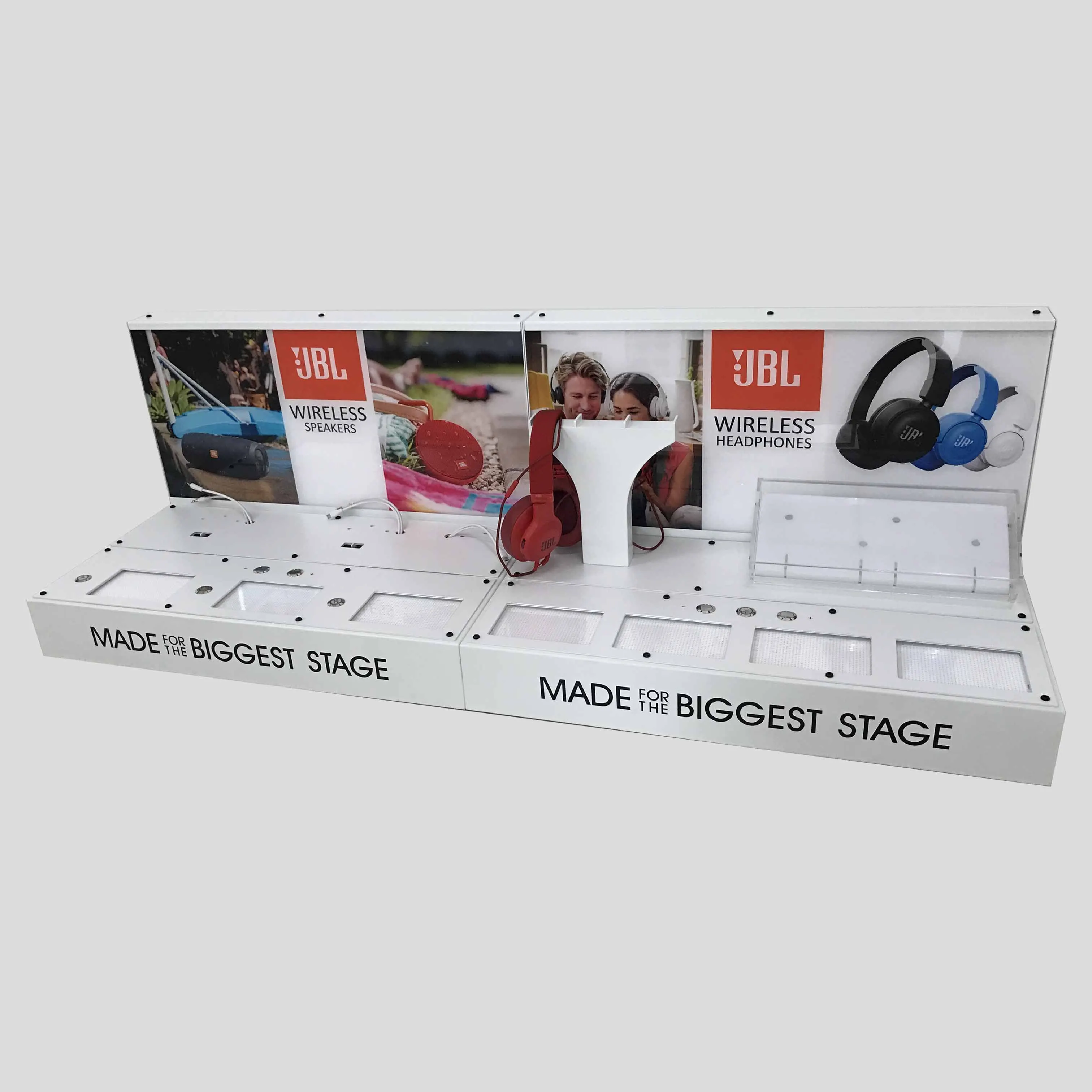 Headphone and speaker product display stand di esposizione del prodotto stand di esposizione al dettaglio fro retail shop