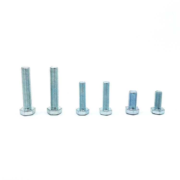 Din933 Stainless Fastener Full Thread Hexagonal Bolt 1/4 Din 933 Hex Head Bolt Manufacturer